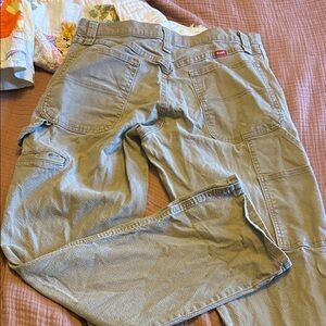Vintage tan wrangler cargo pants